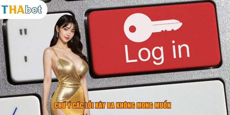 Chú ý các lỗi xảy ra không mong muốn