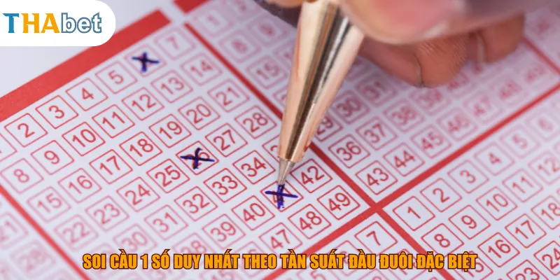 Soi cầu 1 số duy nhất theo tần suất đầu đuôi đặc biệt